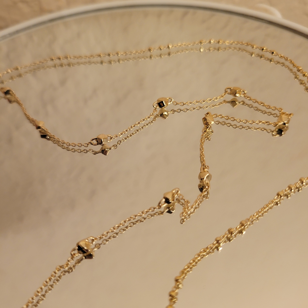 Kendra Scott Gold Heart Necklace - Picture 4 of 11